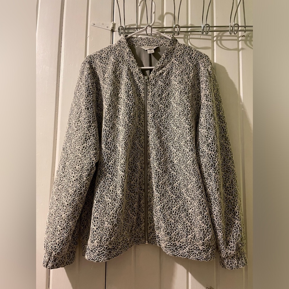 Christopher & Banks full zip cardigan X-large EUC
